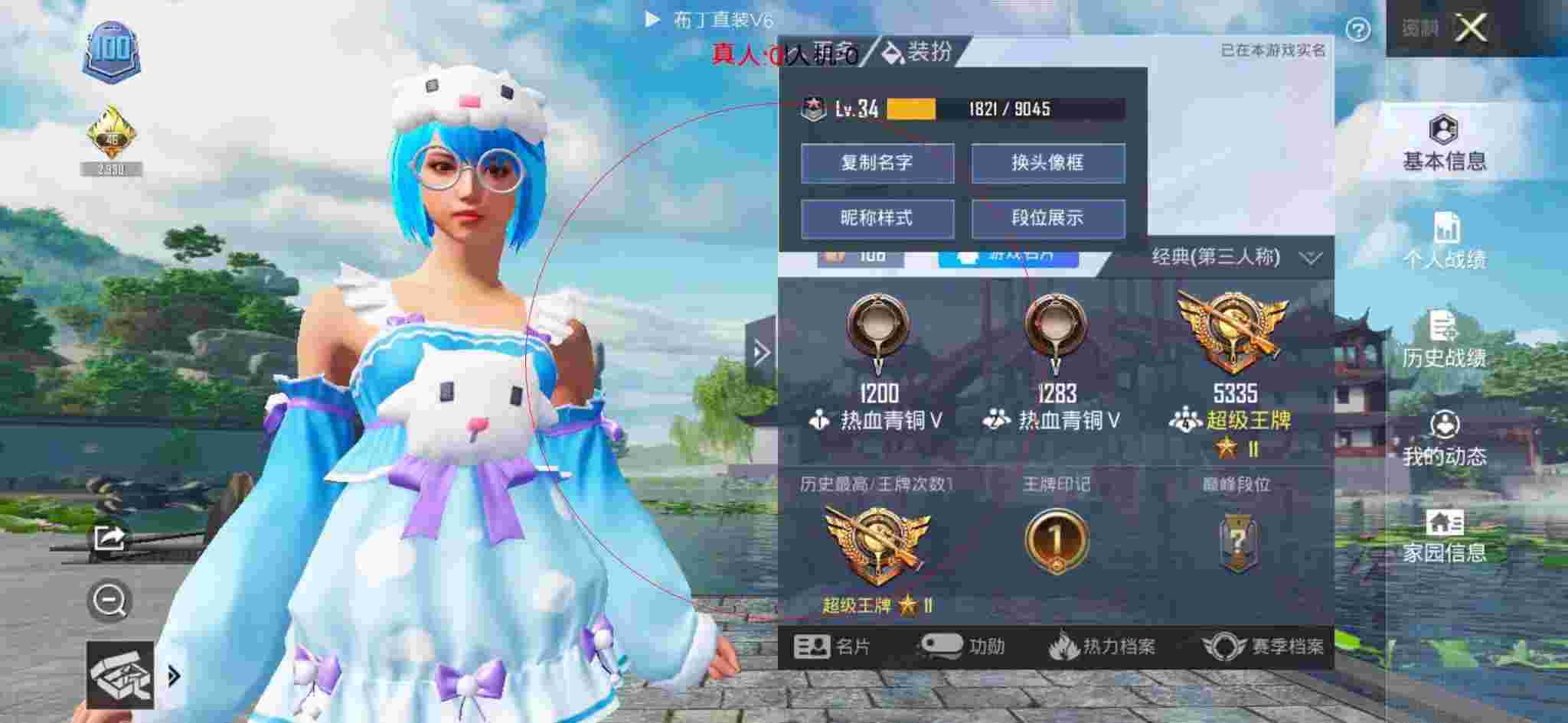 和平精英布丁直装透视 - 蓝天辅助和平精英手机版辅助预览图